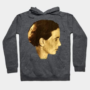 Young Simone de Beauvoir Hoodie